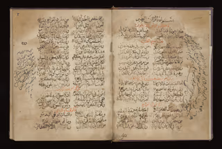 Three Arabic rajaz medical poems in MS Arabic 129 part 2 facsimile page